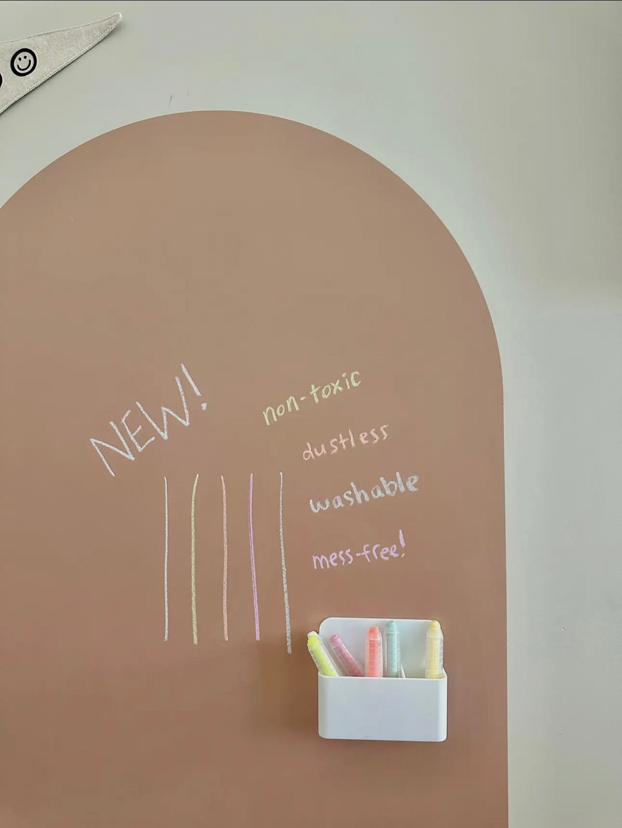 Stofvrij Krijt & Magnetisch Houdertje – Accessoirepakket voor de Magic Playwall