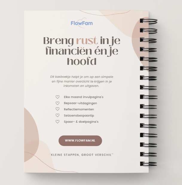 Budgetboekje en kasboekje invullen – moneyplanner voor dagelijks financieel overzicht