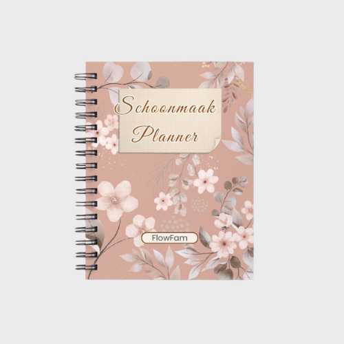 Weekplanning in schoonmaakplanner en huishoudplanner – overzicht voor dagelijkse taken