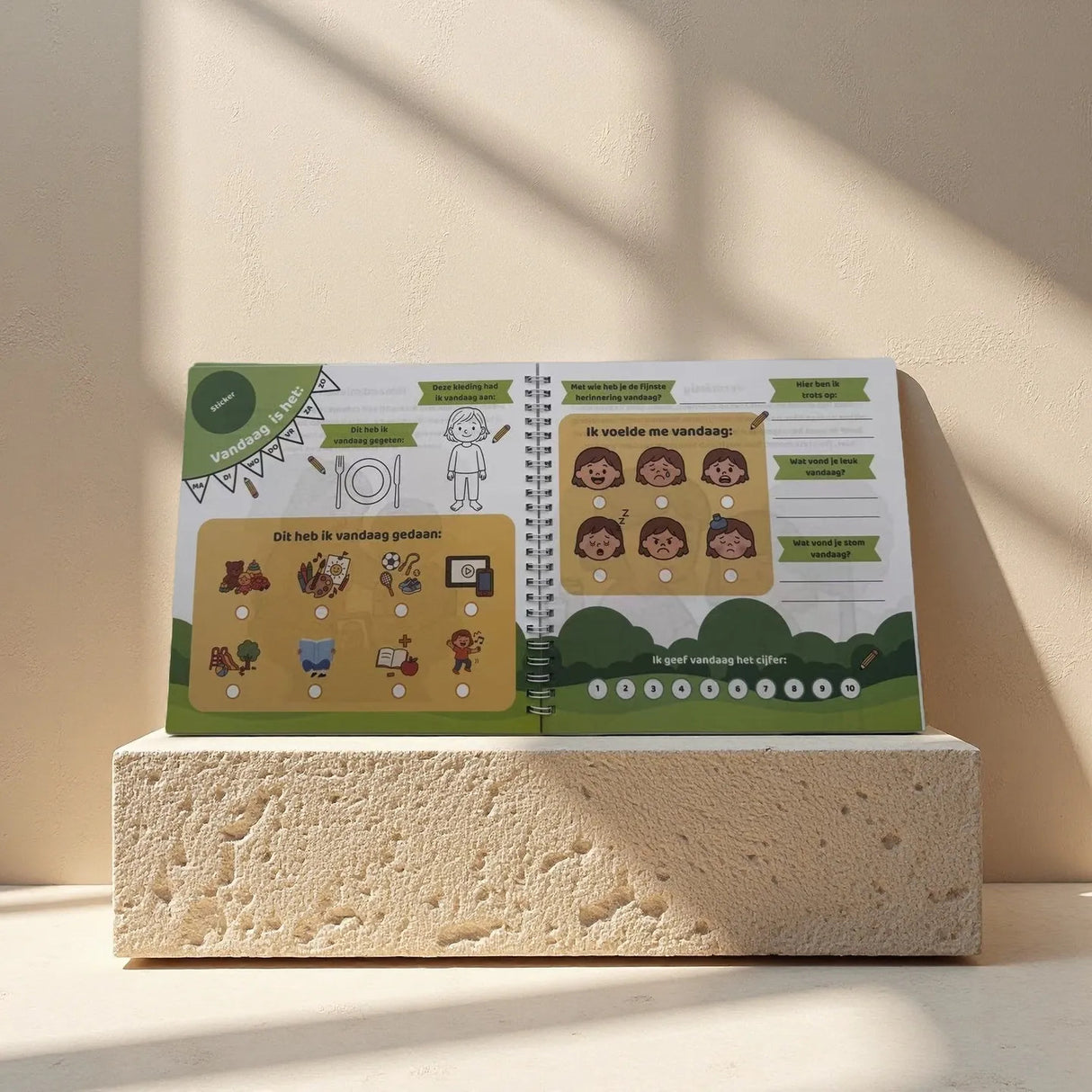 Vandaag voel ik me - Mijn Kind & Emotie Dagboek